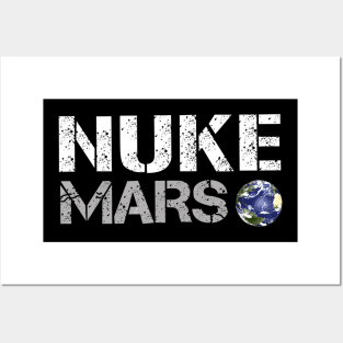 NUKE MARS Shirt Nuke Mars Posters and Art